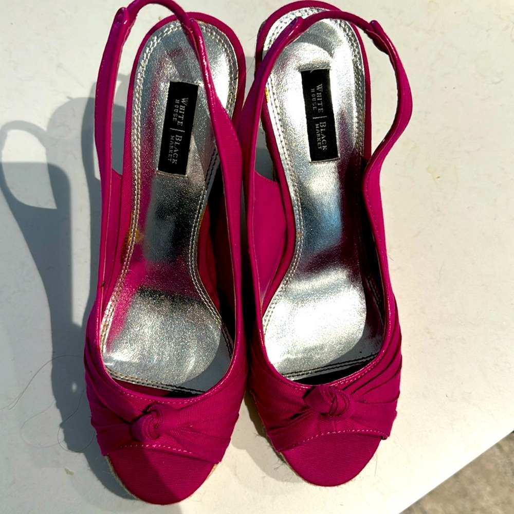 Magenta wedge !❤️🌸